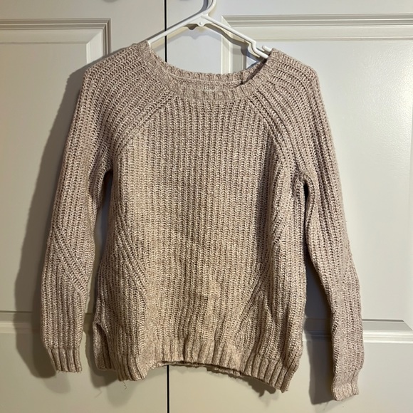 American eagle oatmeal colored soft sweater - Picture 1 of 3